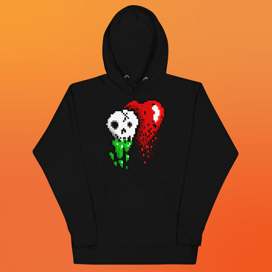 Skull Heart Unisex Hoodie