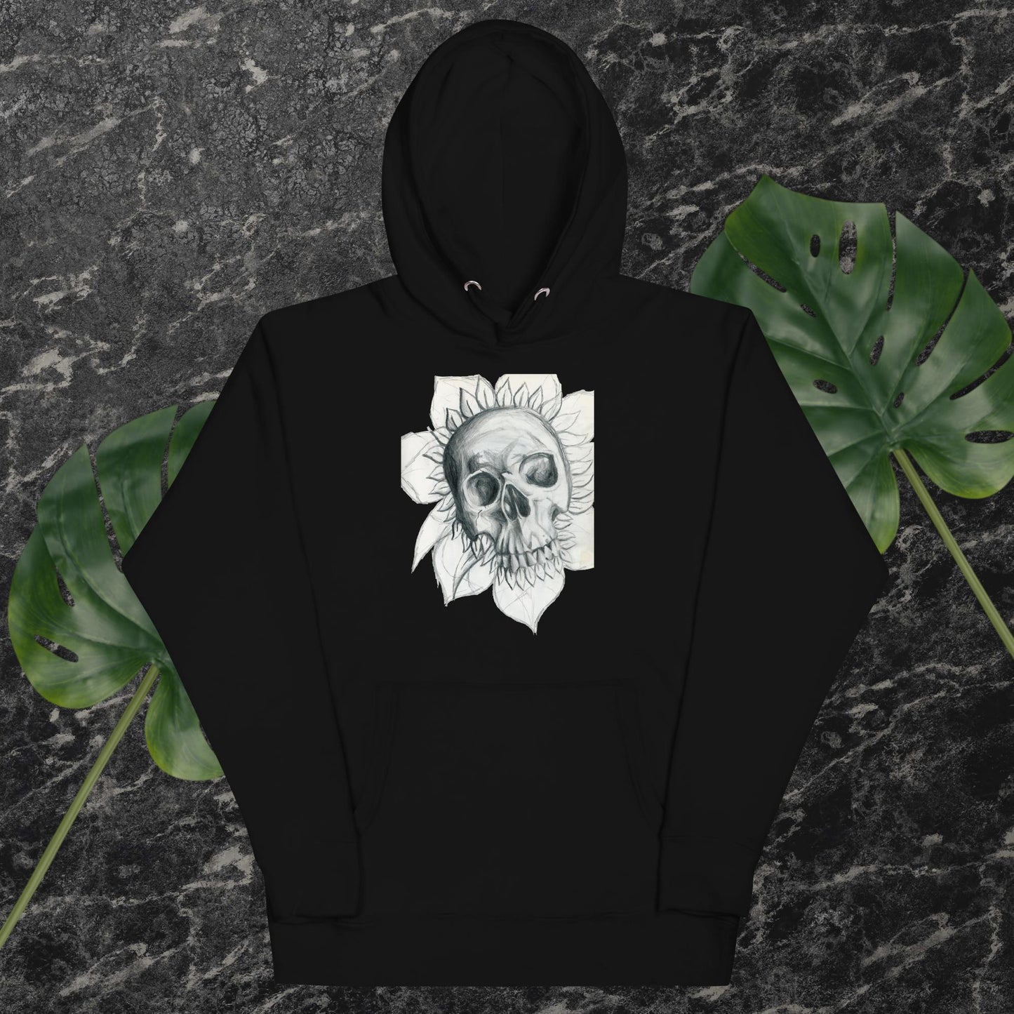 Skull Flower Unisex Hoodie