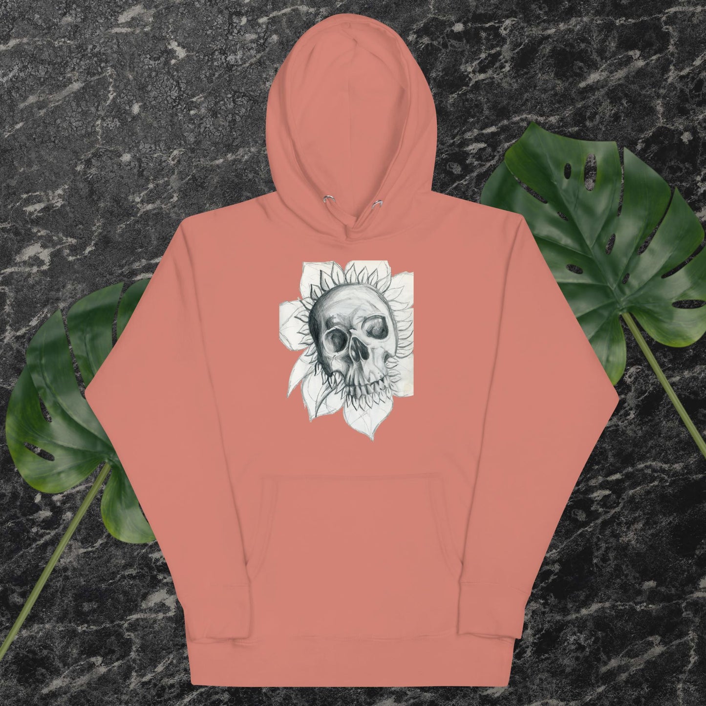 Skull Flower Unisex Hoodie