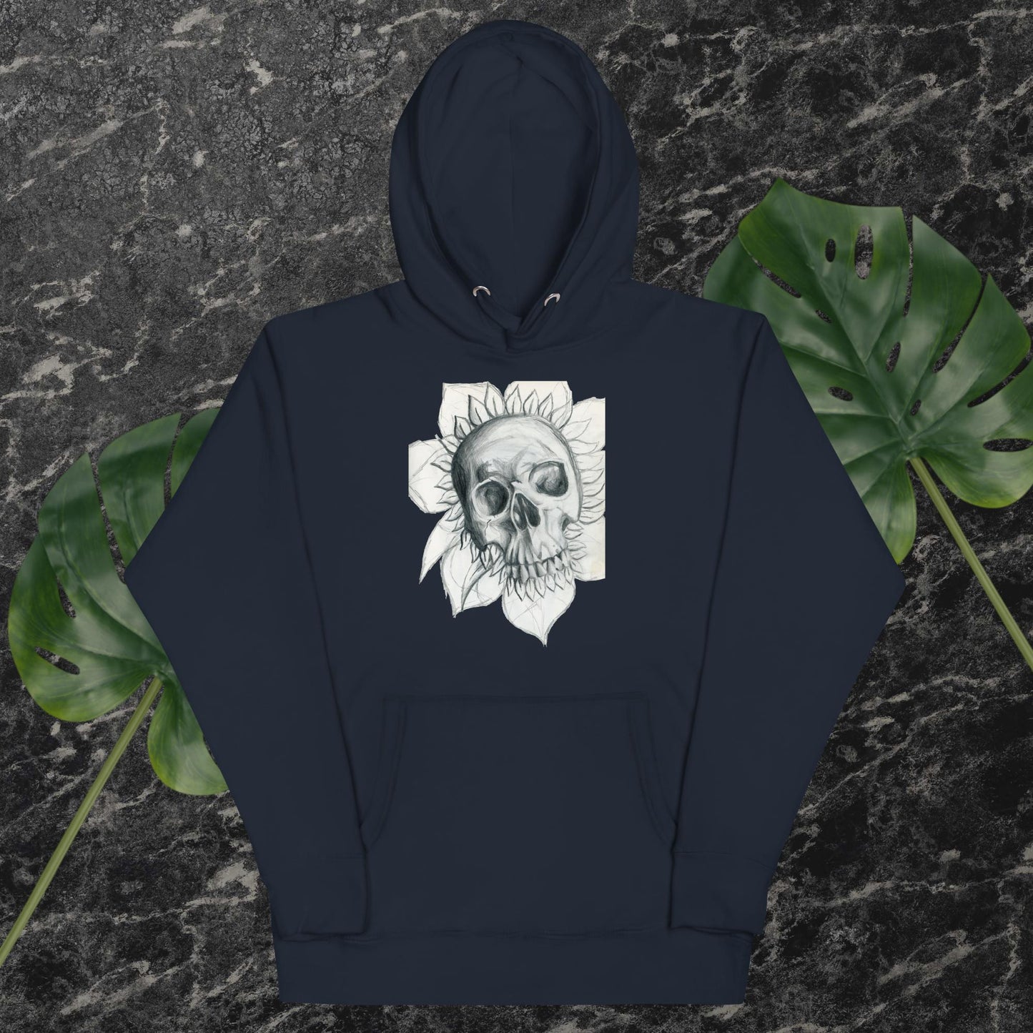 Skull Flower Unisex Hoodie