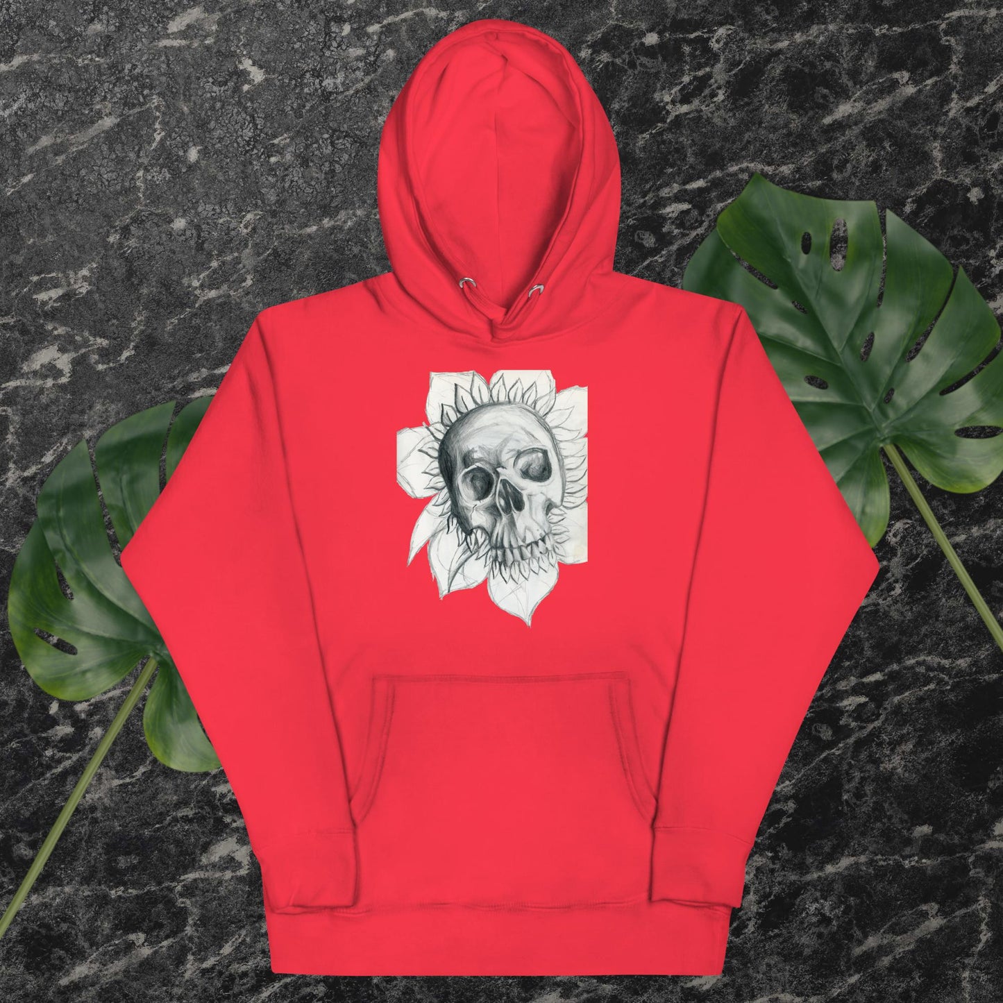 Skull Flower Unisex Hoodie