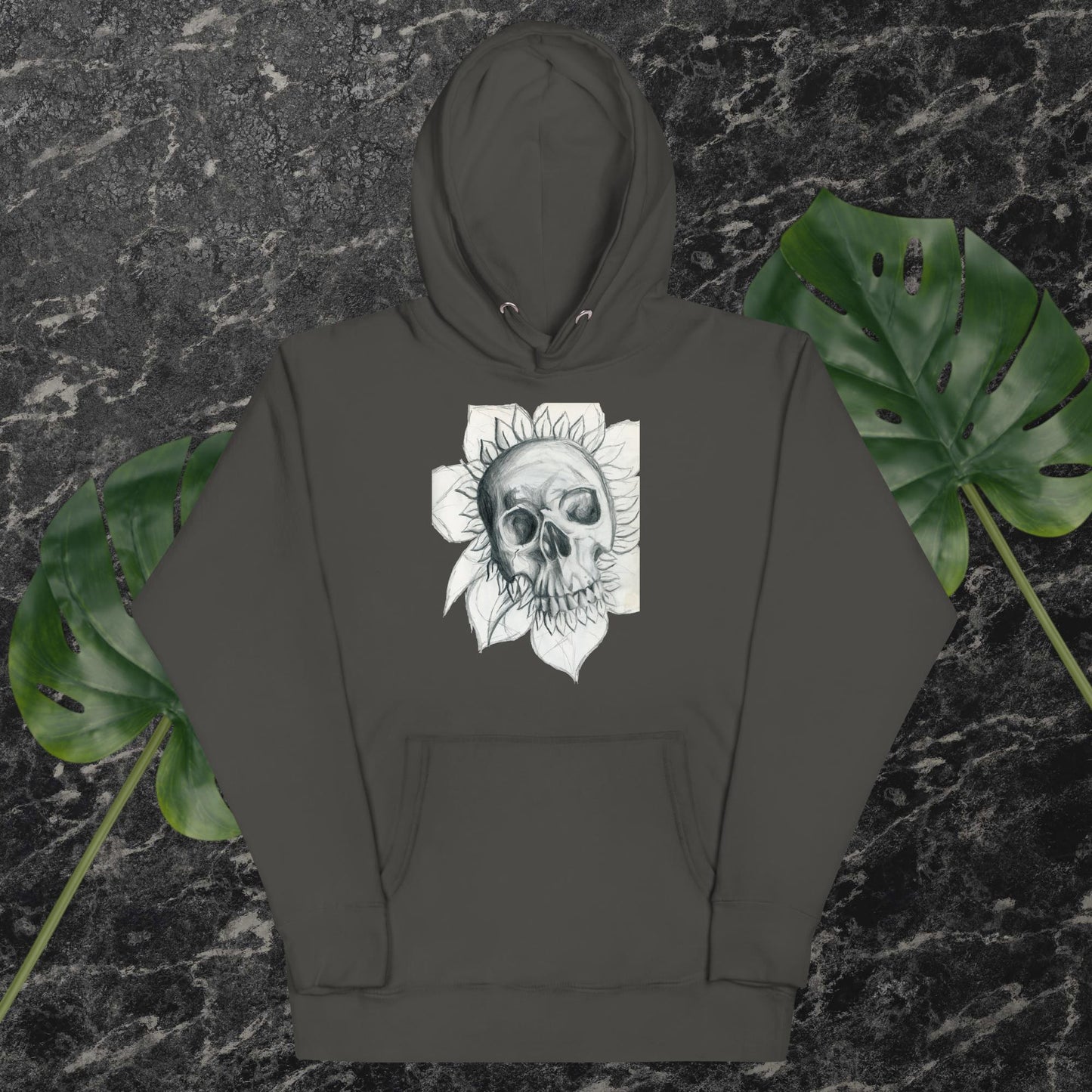 Skull Flower Unisex Hoodie