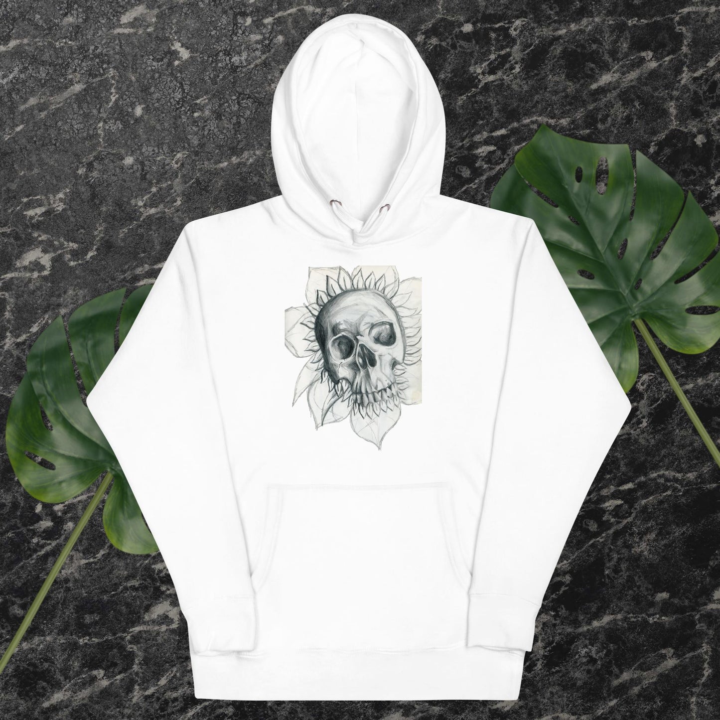 Skull Flower Unisex Hoodie